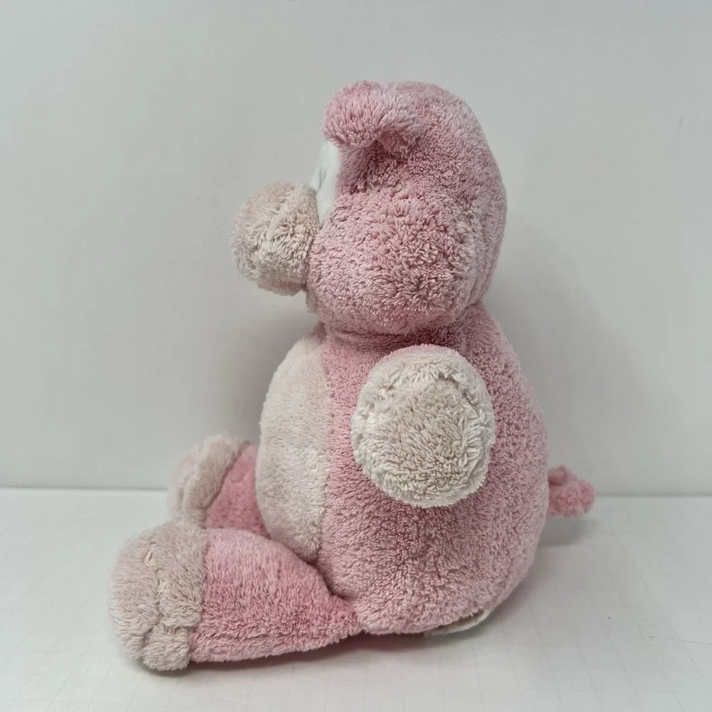 Rare‎ Pink Pig Plush Stuffed Animal Floppy Toy Soft Vintage Collectible 8